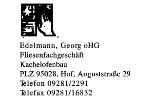 Edelmann, Georg oHG Edelmann, Georg oHG
