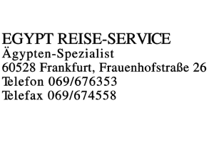 EGYPT REISE-SERVICE