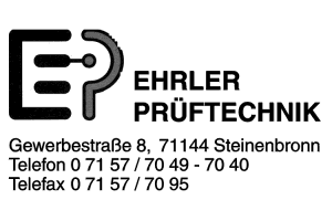 Ehrler Prüftechnik