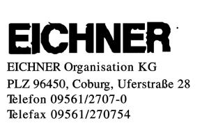 EICHNER Organisation KG