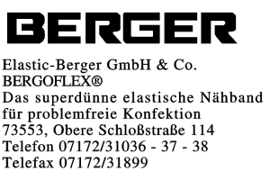 Elastic-Berger GmbH & Co. Elastic-Berger GmbH & Co.