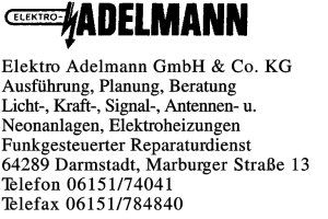 Elektro Adelmann GmbH & Co. KG