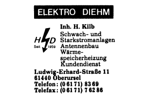 ELEKTRO DIEHM Inh. H. Kilb