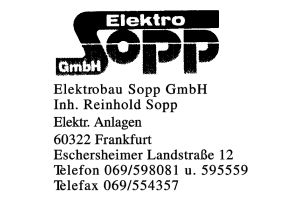 Elektrobau Sopp GmbH