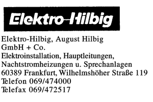 Elektro-Hilbig, August Hilbig GmbH + Co.