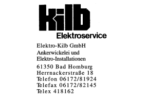 Elektro-Kilb GmbH