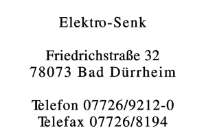 Elektro-Senk Elektro-Senk