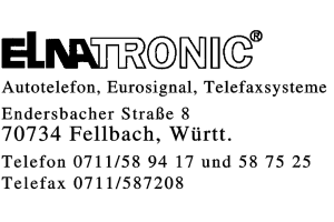 Elnatronic Kommunikationssysteme GmbH
