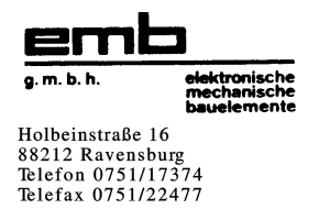 EMB GmbH EMB GmbH