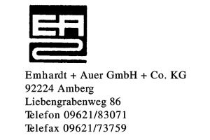 Emhardt + Auer GmbH + Co. KG Emhardt + Auer GmbH + Co. KG
