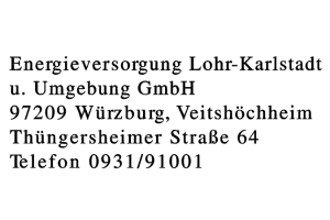 Energieversorgung Lohr-Karlstadt u. Umgebung GmbH