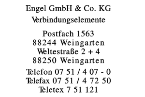 Engel GmbH & Co. KG