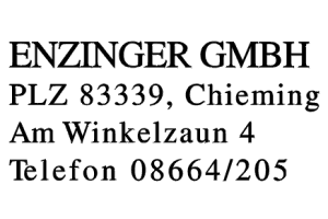 ENZINGER GMBH