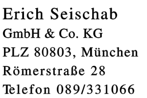 Erich Seischab GmbH & Co. KG