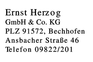 Ernst Herzog GmbH & Co. KG