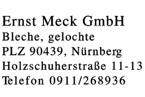 Ernst Meck GmbH
