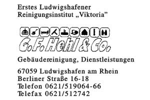 Erstes Ludwigshafener Reinigungsinstitut Viktoria