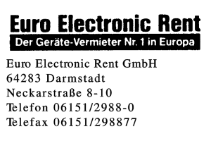 Euro Electronic Rent GmbH