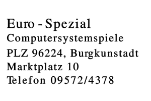 Euro-Spezial Euro-Spezial