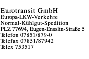 Eurotransit GmbH Eurotransit GmbH