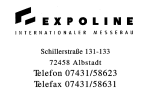 EXPOLINE Internationaler Messebau