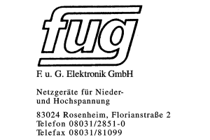 F. u. G. Elektronik GmbH