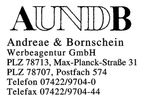 Andreae & Bornschein Werbeagentur GmbH