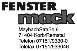 Fenster-Mack