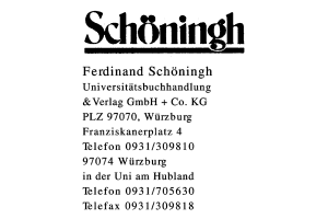 Ferdinand Schöningh Universitätsbuchhandlung & Verlag GmbH + Co. KG