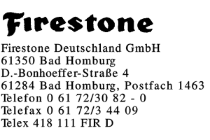 Firestone Deutschland GmbH