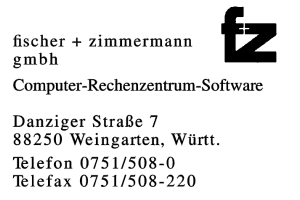 fischer + zimmermann gmbh fischer + zimmermann gmbh