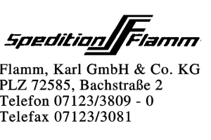 Flamm, Karl GmbH & Co. KG