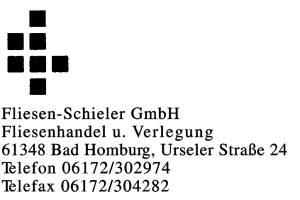 Fliese-Schieler GmbH Fliese-Schieler GmbH