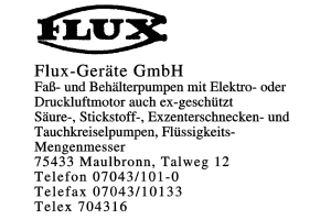 Flux-Geräte GmbH