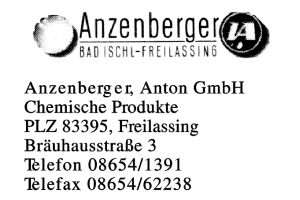 Anzenberger, Anton GmbH