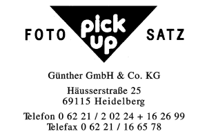Fotosatz pickupGünther GmbH & Co. KG