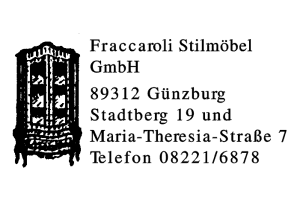 Fraccaroli Stilmöbel GmbH