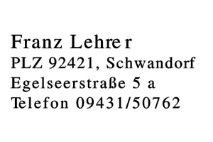Franz Lehrer