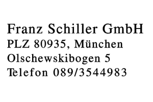 Franz Schiller GmbH Franz Schiller GmbH