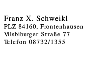 Franz X. Schweikl