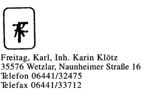 Freitag, Karl Wetzlar Inh. Karin Klötz