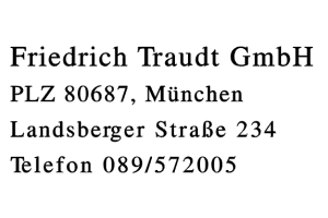 Friedrich Traudt GmbH