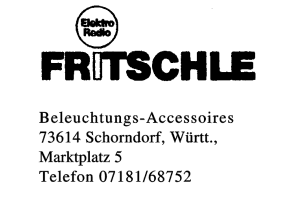 Fritschle