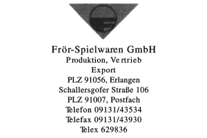 Frör-Spielwaren GmbH