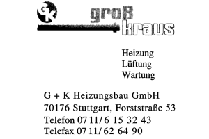 G+K Heizungsbau GmbH G+K Heizungsbau GmbH