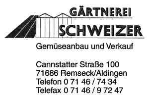 Gärtnerei Schweizer