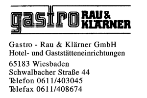 Gastro - Rau & Klärner GmbH