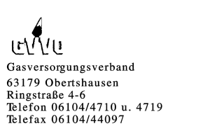 Gasversorgungsverband