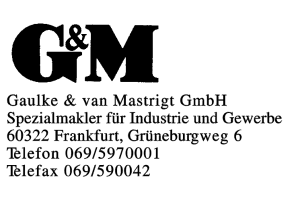Gaulke & van Mastrigt GmbH