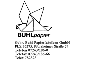 Gebr. Buhl Papierfabriken GmbH